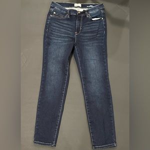 High rise skinny ankle women’s blue jeans